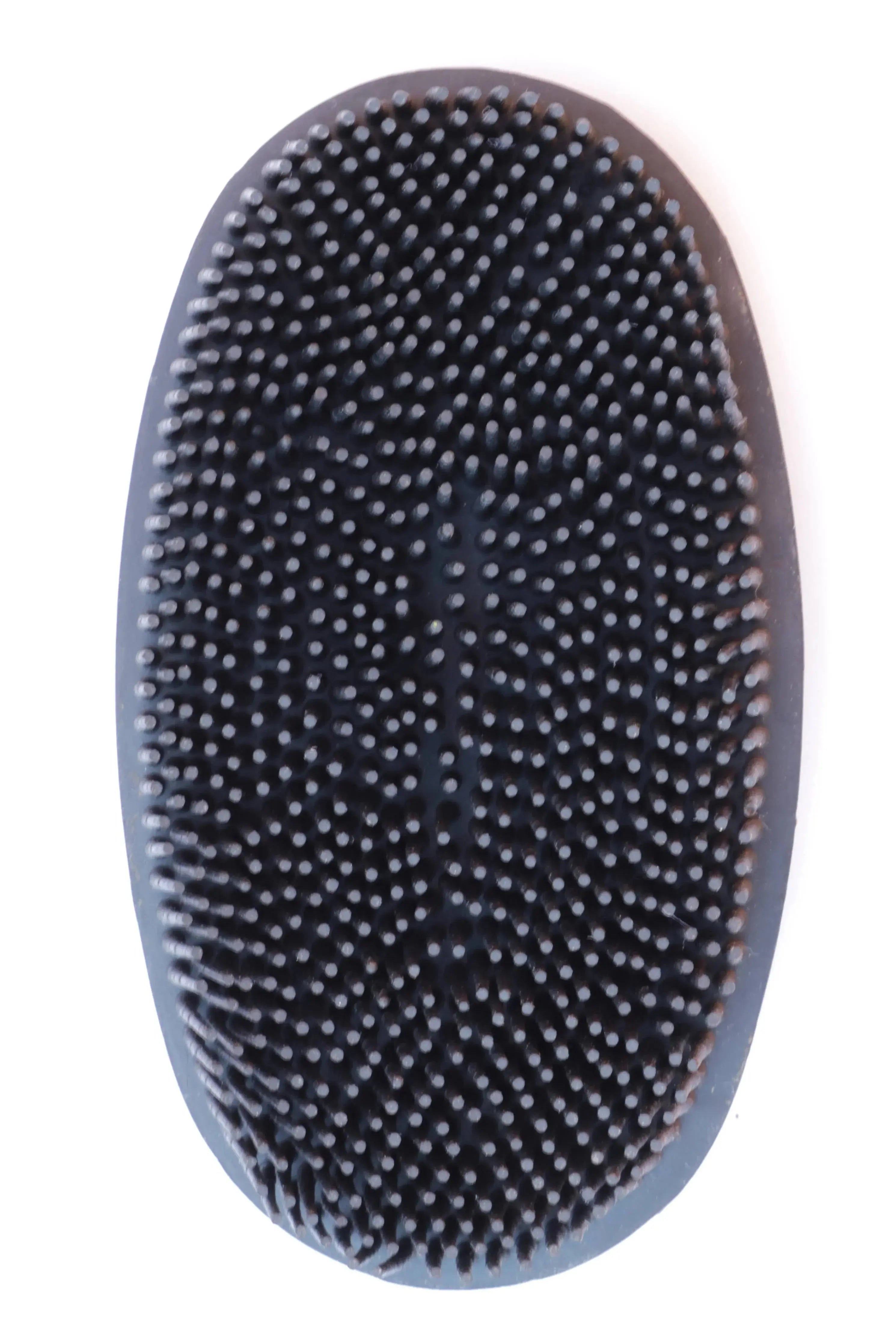 Oval Face Curry Grooming & Bathing Pet Brush Horse