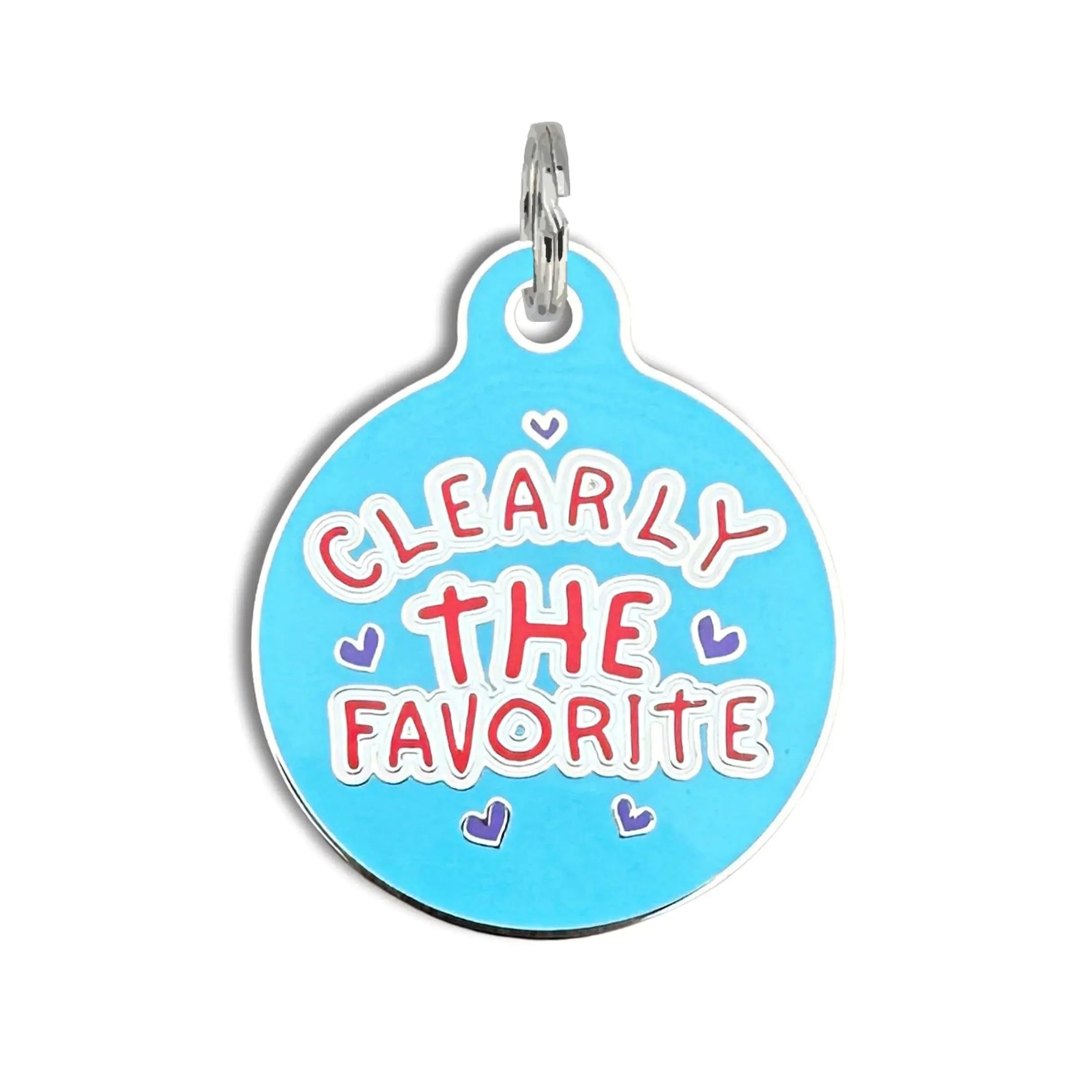 Dog Tag w/ Personalized QR Code - Clearly the Favorite