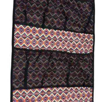 Bright Pink Aztec Hanging Trailer Organizer