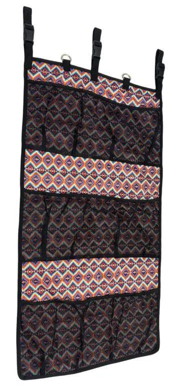 Bright Pink Aztec Hanging Trailer Organizer