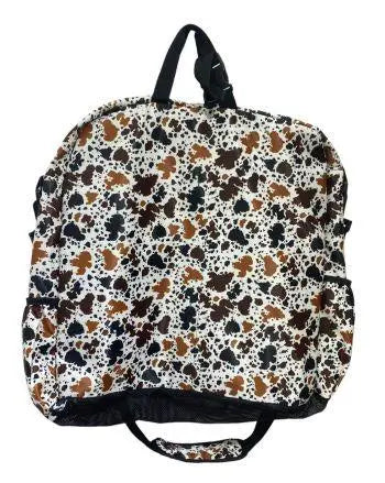 Cow Print Sport Boot Carry-All Bag Horse