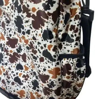 Cow Print Sport Boot Carry-All Bag Horse