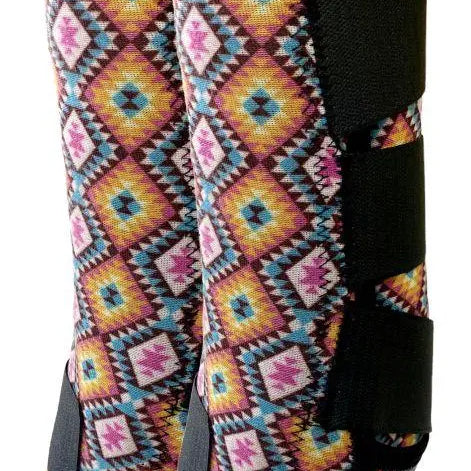 Showman ® Daybreak Aztec Elite Equine Sport Medicine Boot *Sold in Pairs*