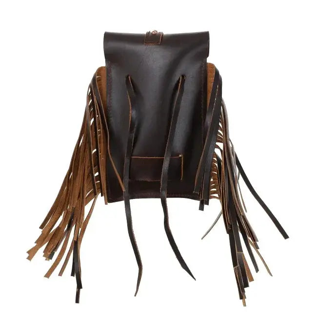Feathered Horizon Rear Cinch Bag