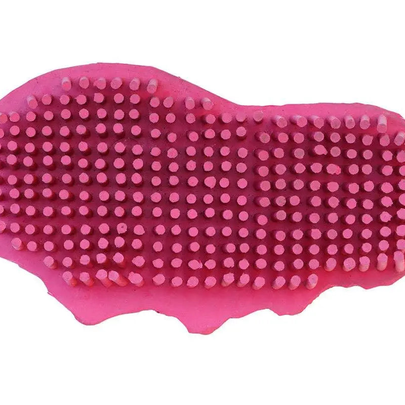 Snuggy® Groomer Soft Teeth Rubber Curry Pink Horse
