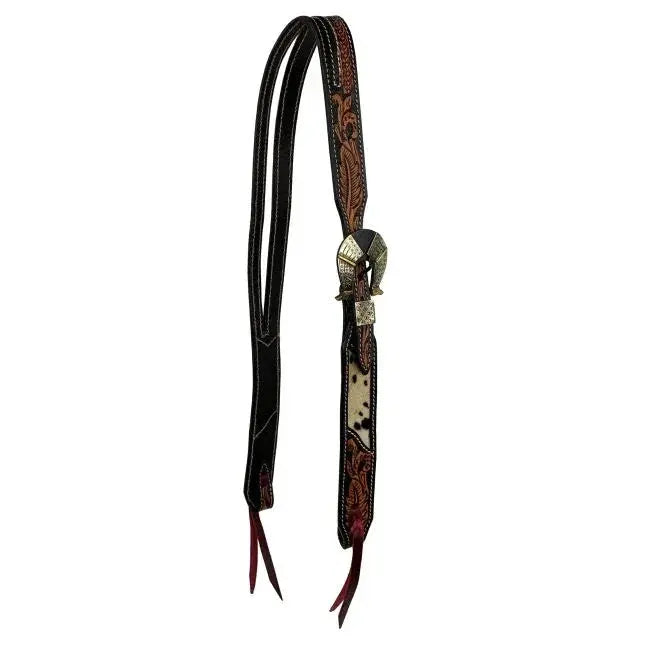 Feather and Hide Split Ear Headstall Horse