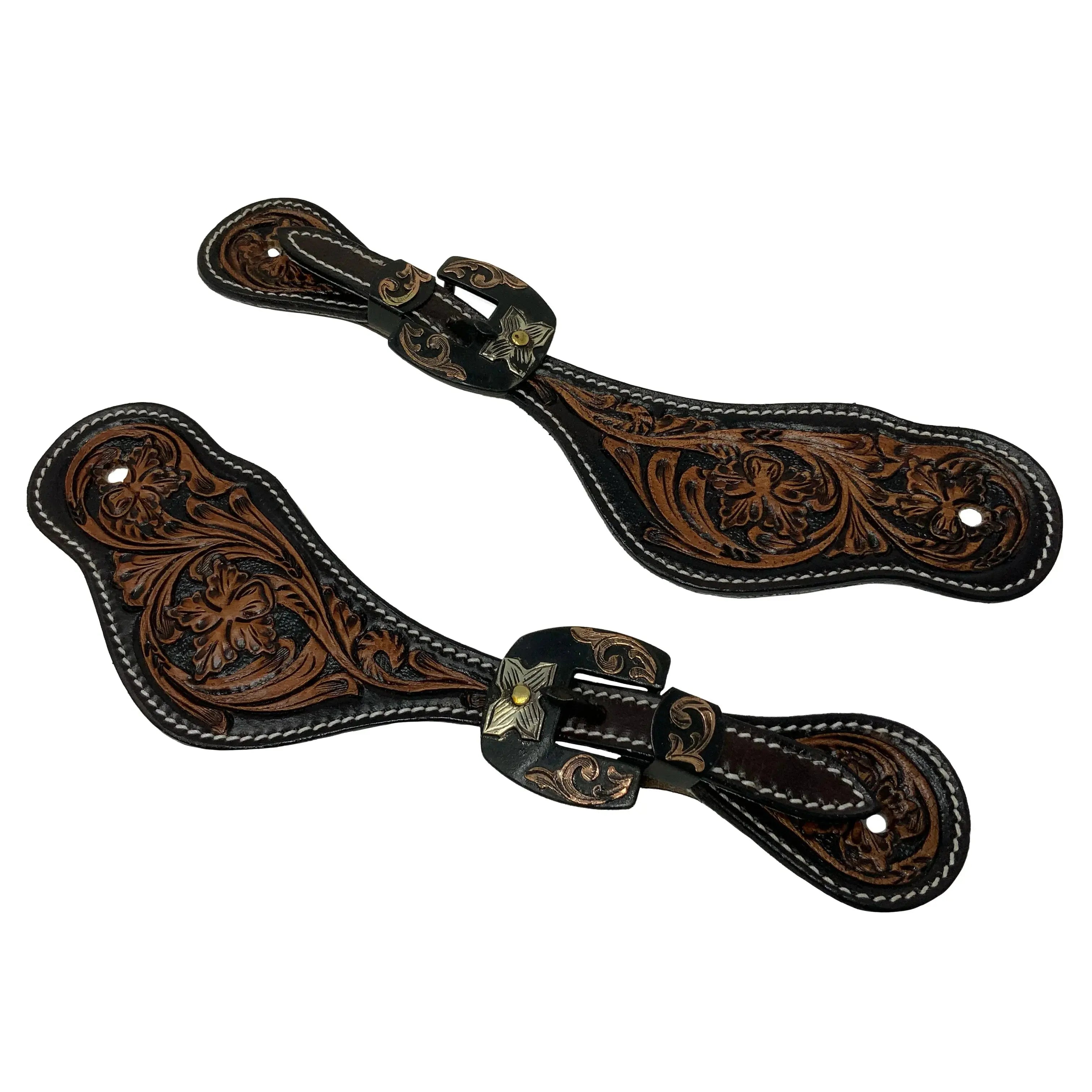 Prairie Rose Mens Spur Strap Horse
