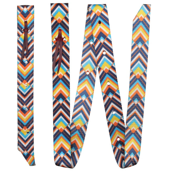 Sunset Chevron Nylon Tie Strap & Off Billet Set