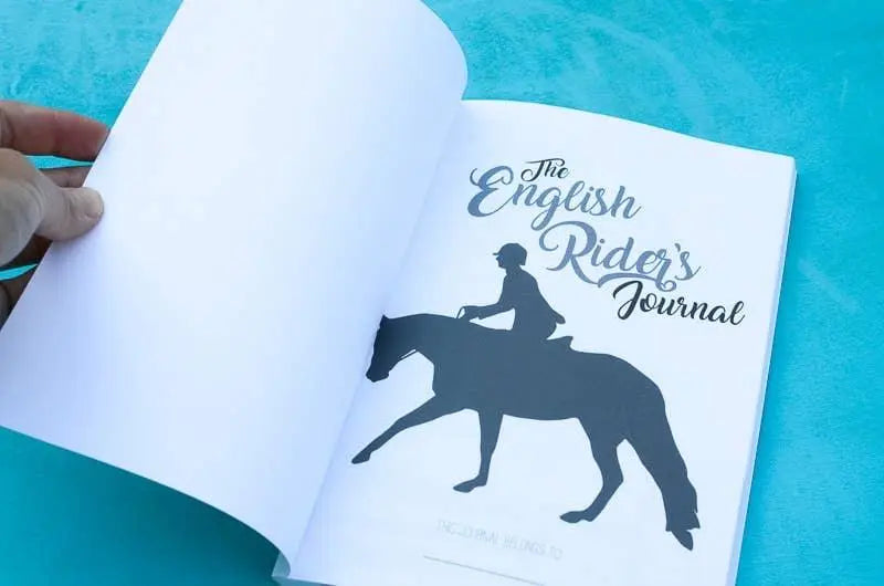 The English Rider's Journal Horse