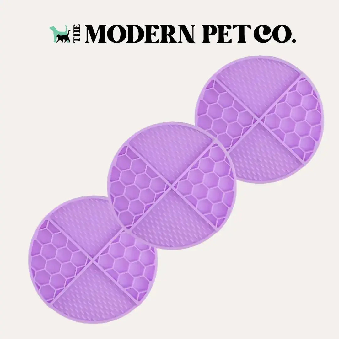 Savor the Flavor Lick Mat | Dog Feeding Mat Purple
