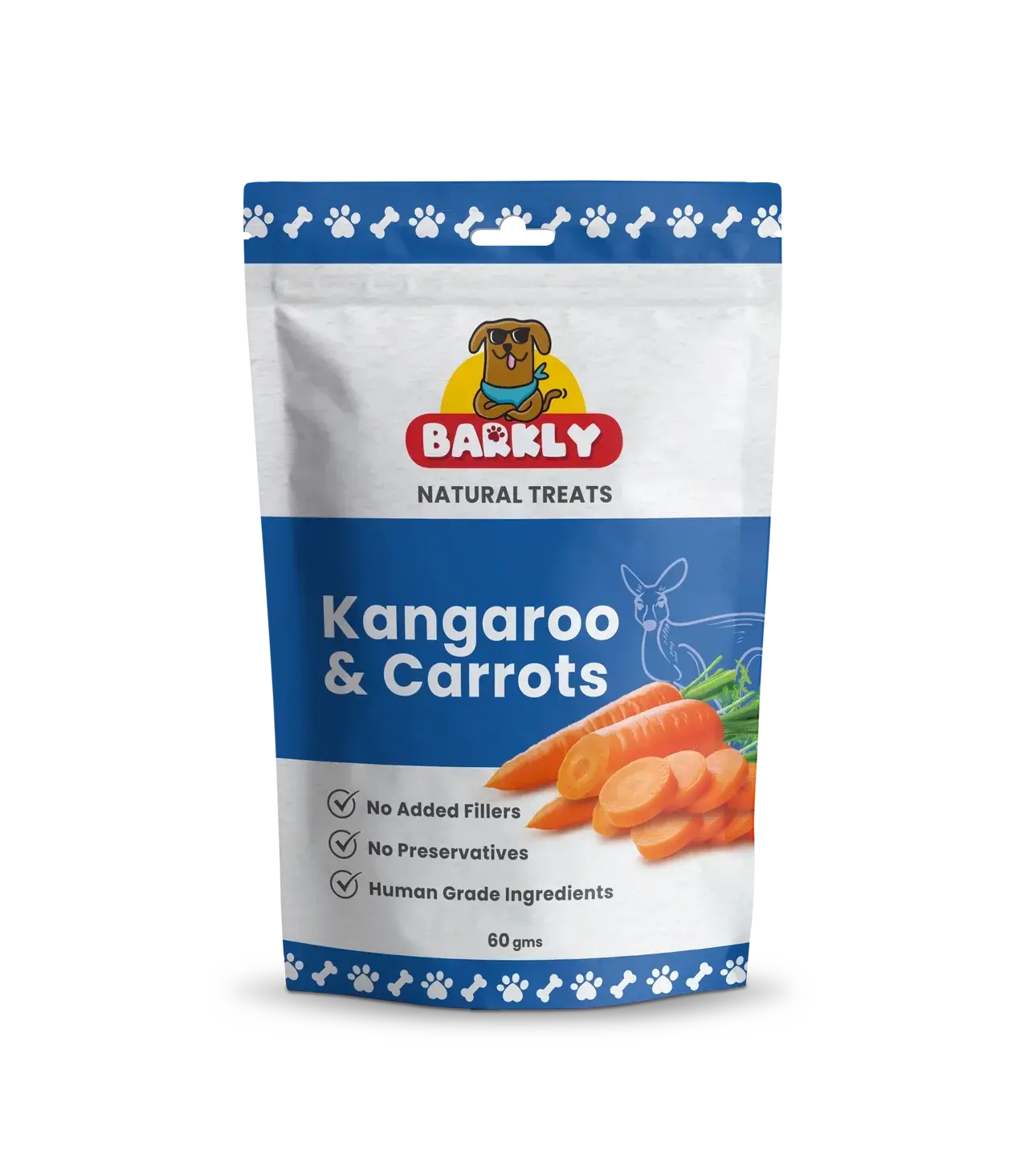 Kangaroo & Carrots Dog