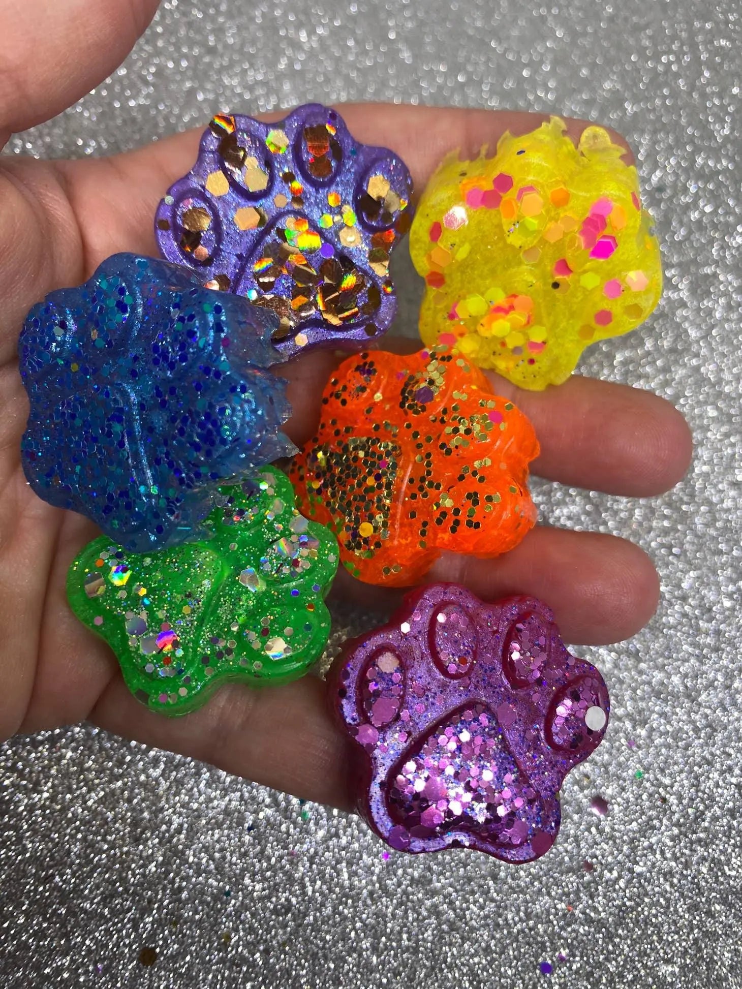 Paw Print Vent Clip Car Freshie - 2 PACKS