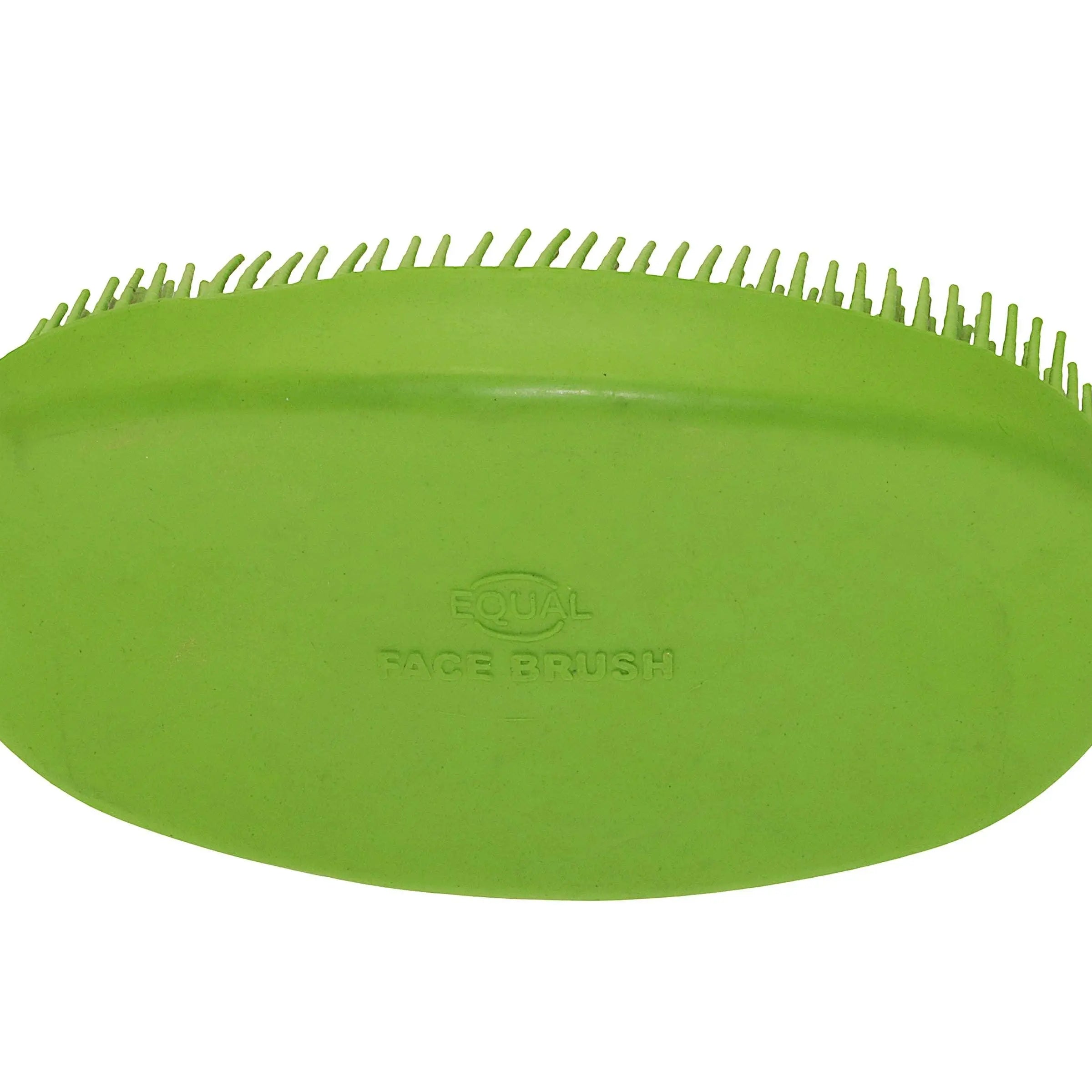 Oval Face Curry Grooming & Bathing Pet Brush Horse