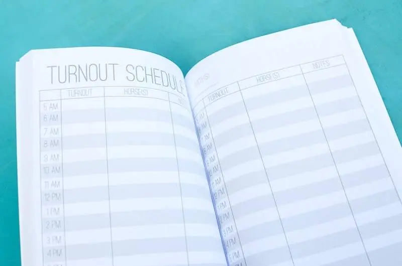 The Barn Manager's Log Book