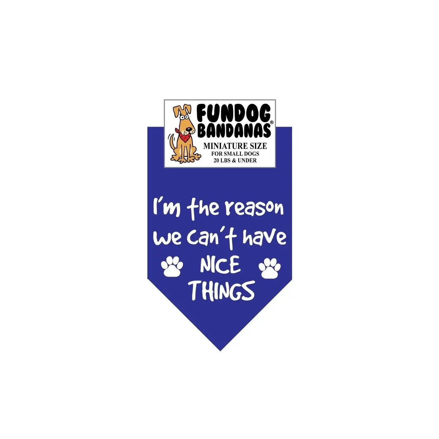 I'M the Reason We Can't Have Nice Things-Made in USA Dog