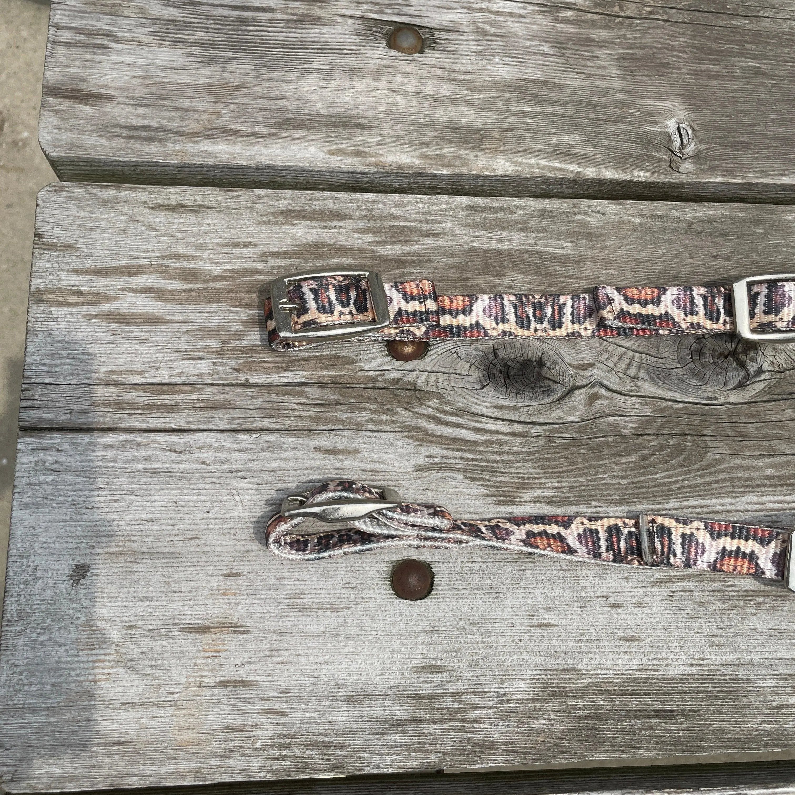Python Print Design Nylon One Ear Headstall Horse