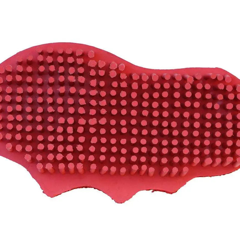 Snuggy® Groomer Soft Teeth Rubber Curry Red Horse