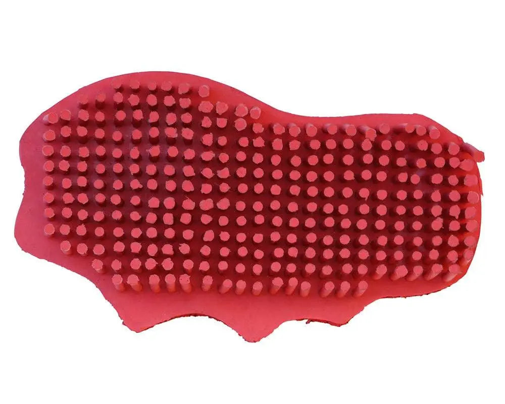 Snuggy® Groomer Soft Teeth Rubber Curry Red Horse