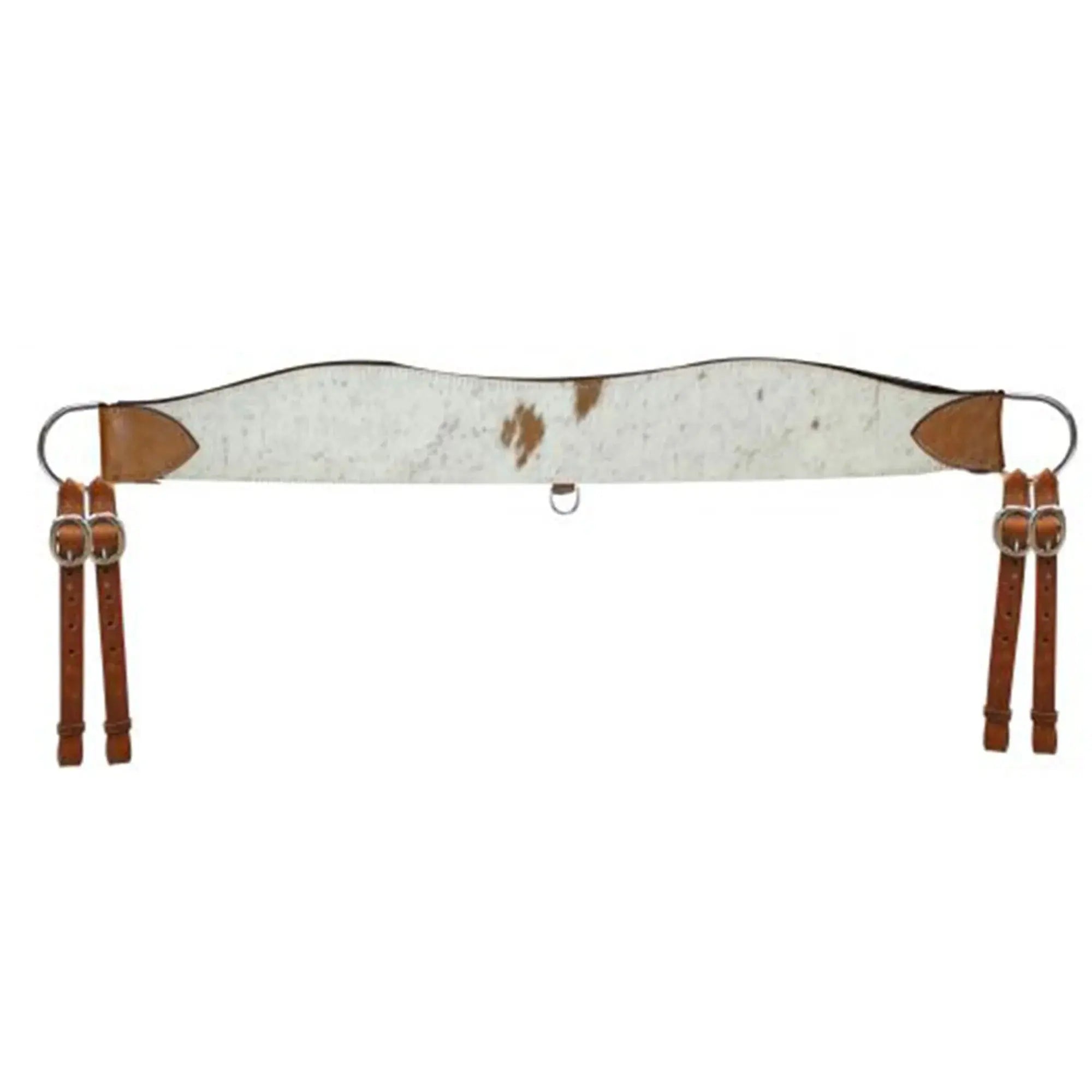 Hair on Cowhide Tripping Collar Horse