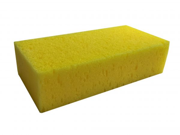Horze Grooming Sponge - Yellow