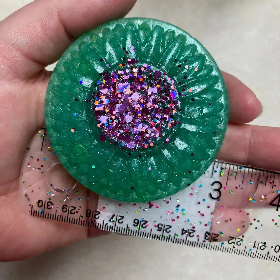 Sunflower/Flower Large Glitter Vent Clip Freshies - Single Pack