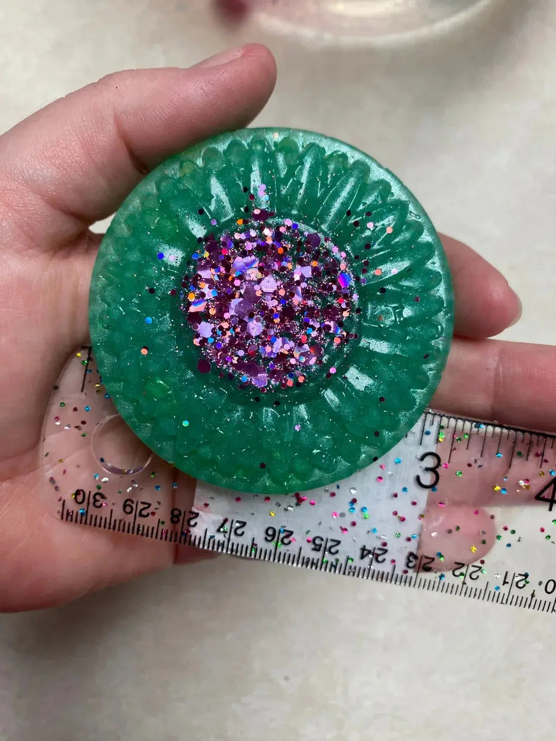 Sunflower/Flower Large Glitter Vent Clip Freshies - Single Pack