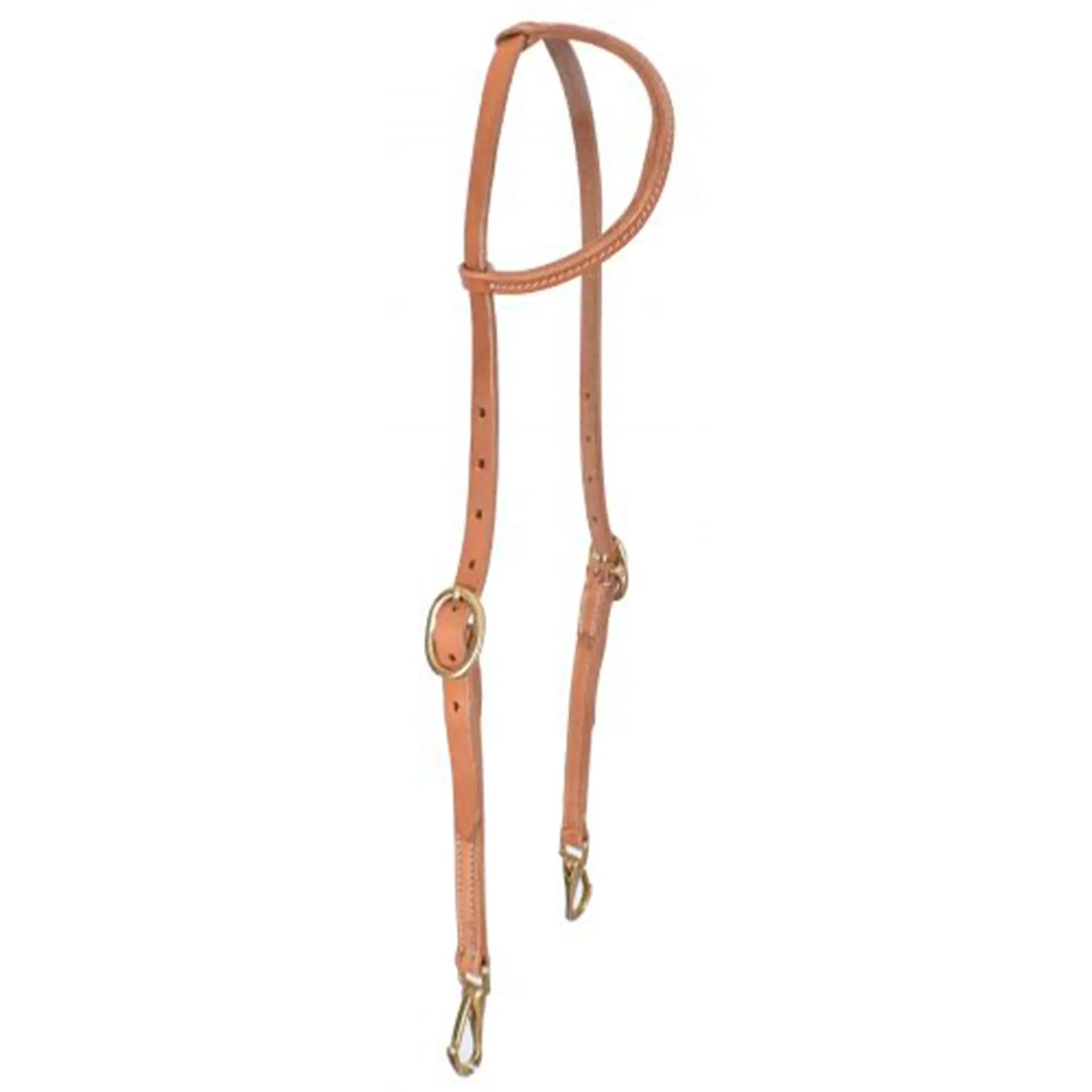 Argentina Cowhide Harness Leather One Ear Headstall