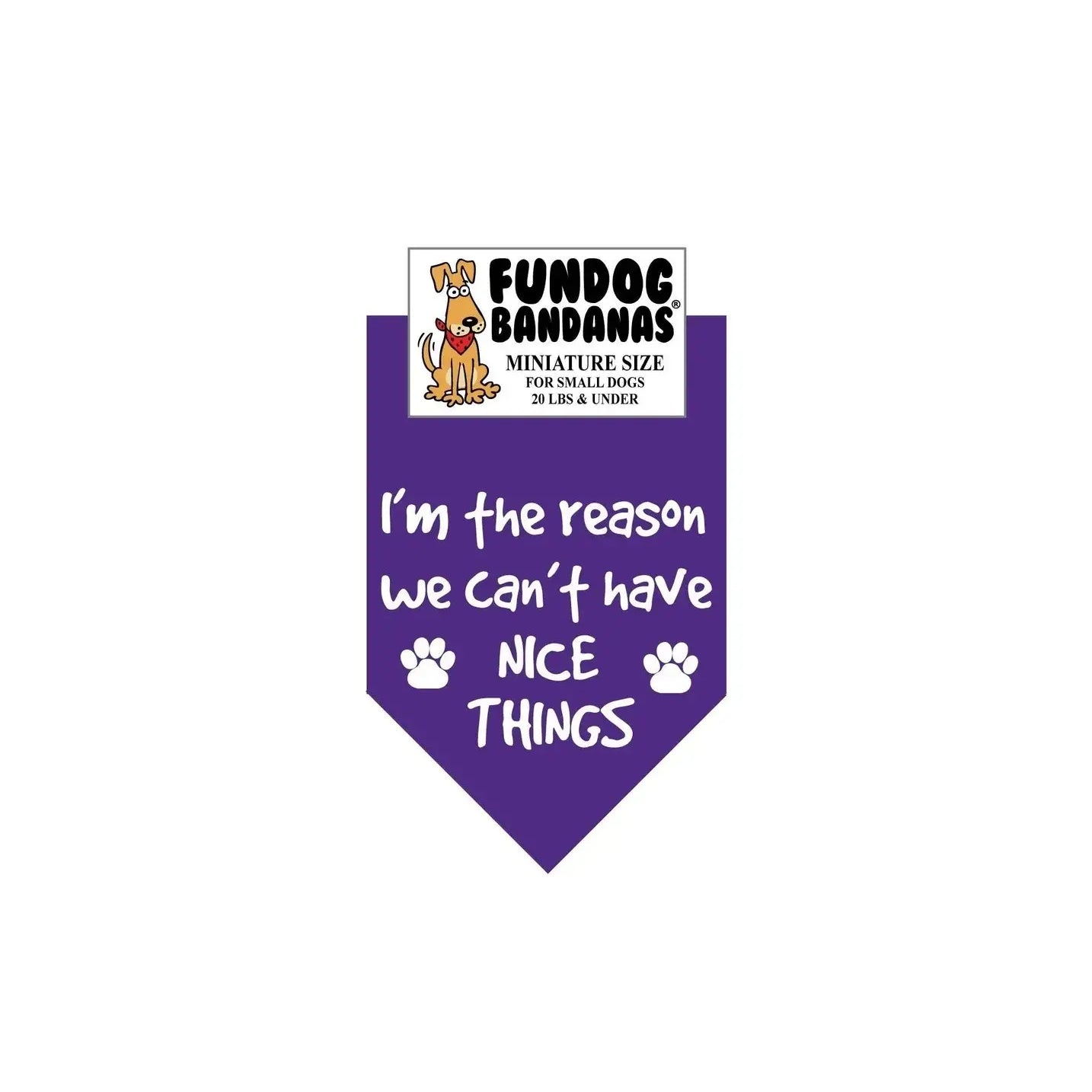 I'M the Reason We Can't Have Nice Things-Made in USA Dog