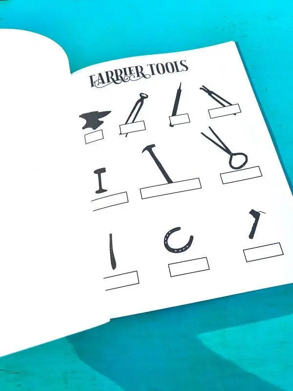 The Book of Equestrian Diagrams & Worksheets Horse