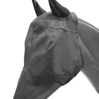 Long Nose Mesh Rip Resistant Pony Size Fly Mask with Ears