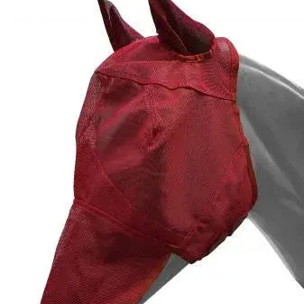 Long Nose Mesh Rip Resistant Pony Size Fly Mask with Ears