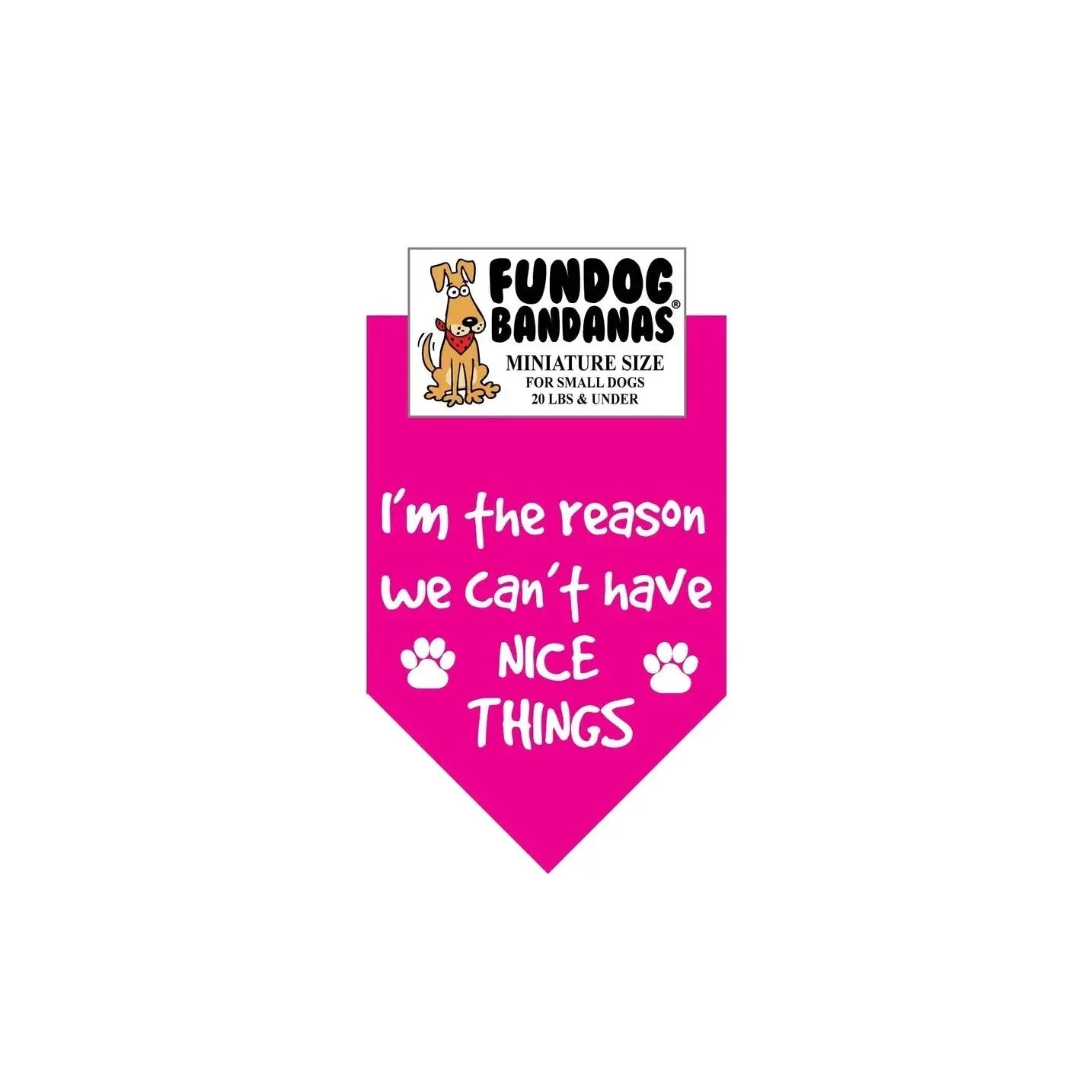 I'M the Reason We Can't Have Nice Things-Made in USA Dog