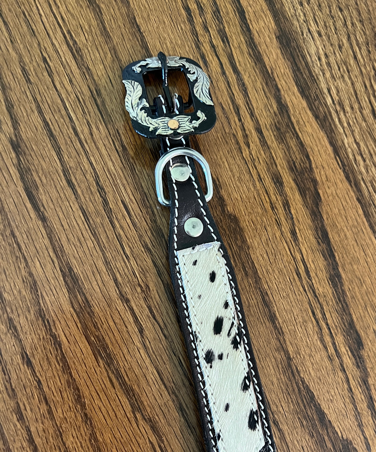 Tool Cowhide Leather Dog Collar