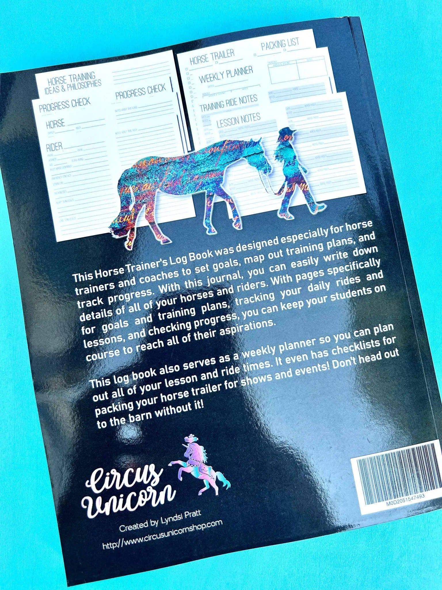 The Horse Trainer's Log Book (The BIG Version)
