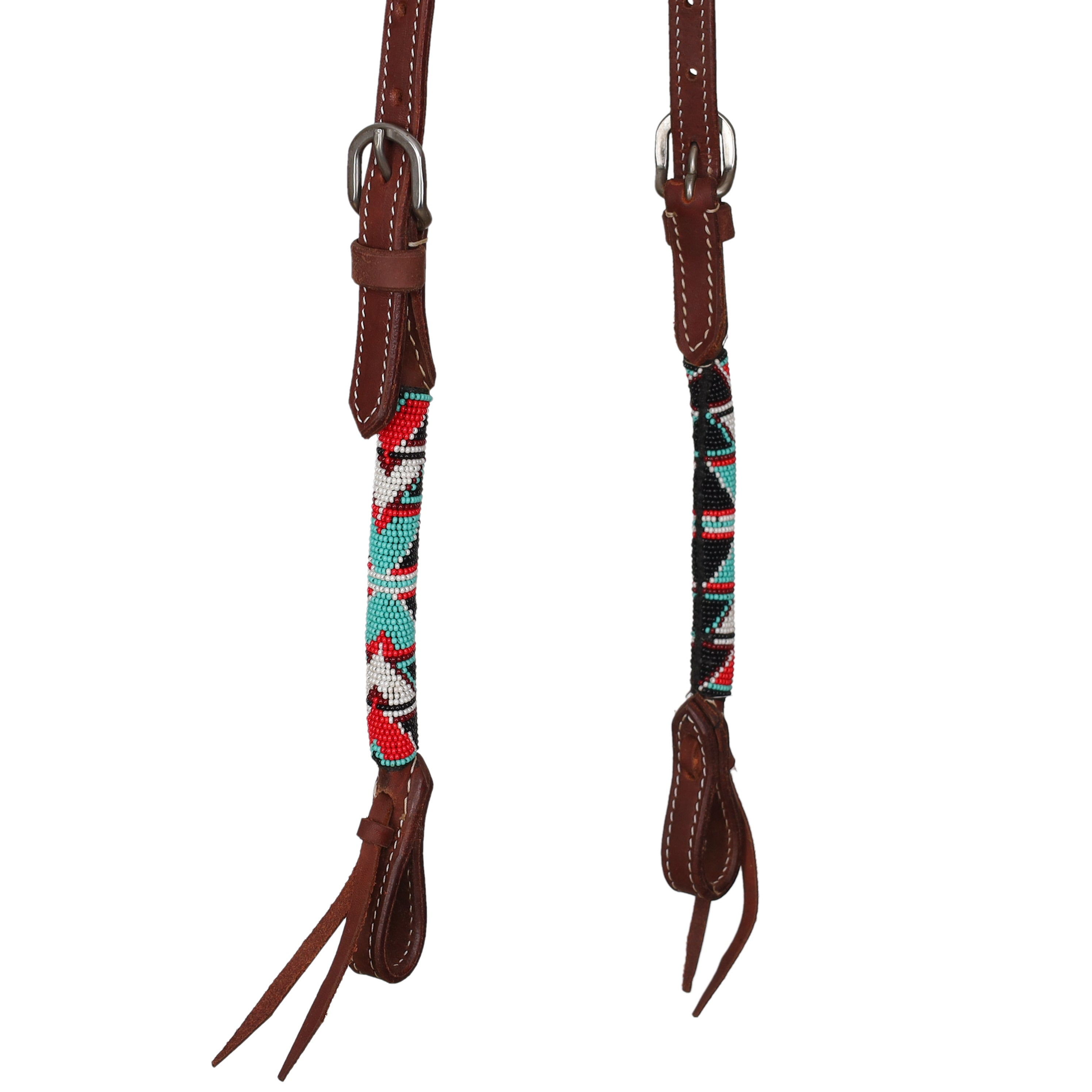 Midnight Maverick Argentina Cow Leather One Ear Headstall