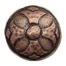 Copper Embossed Concho with Screw