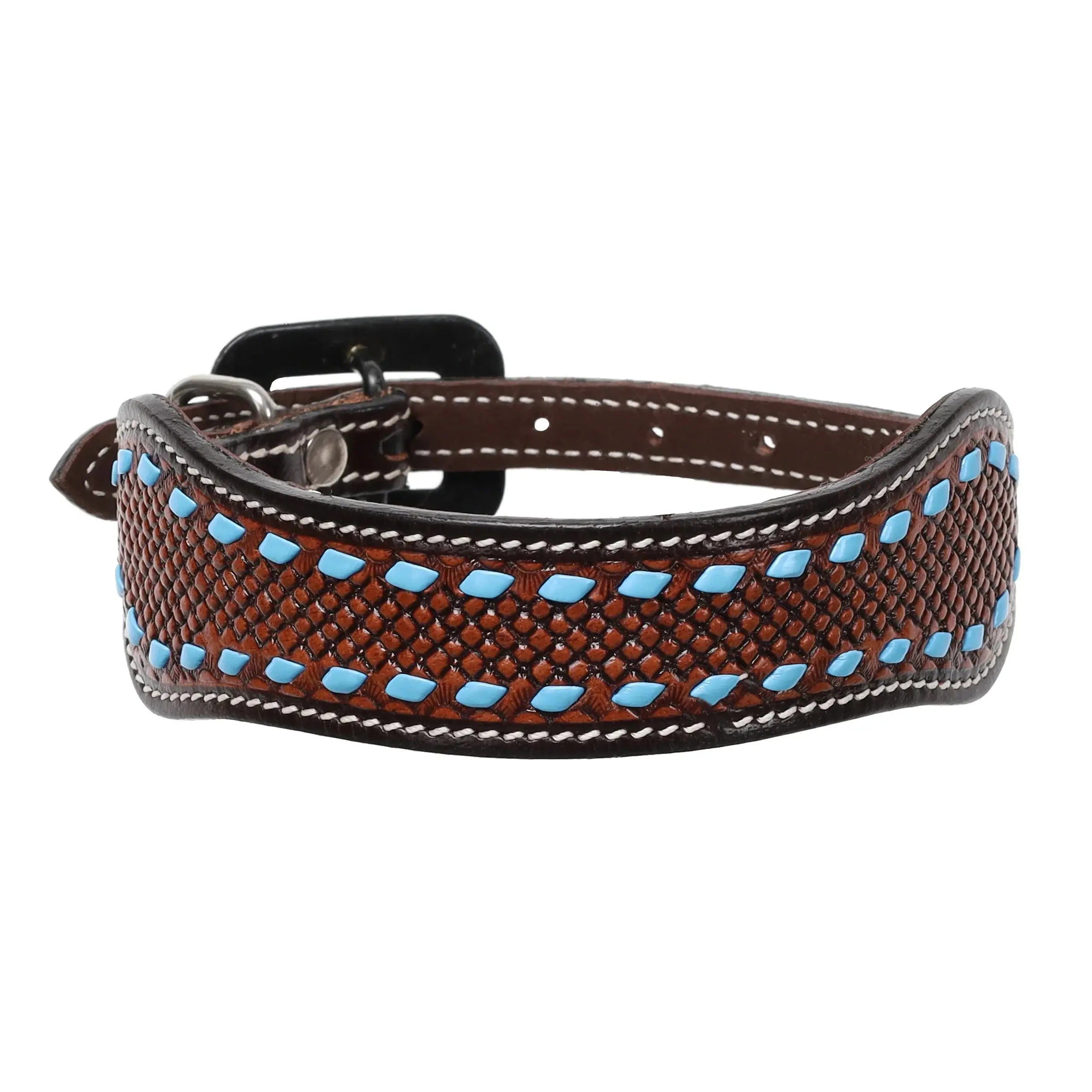 Stetson Leather Dog Collar Dog