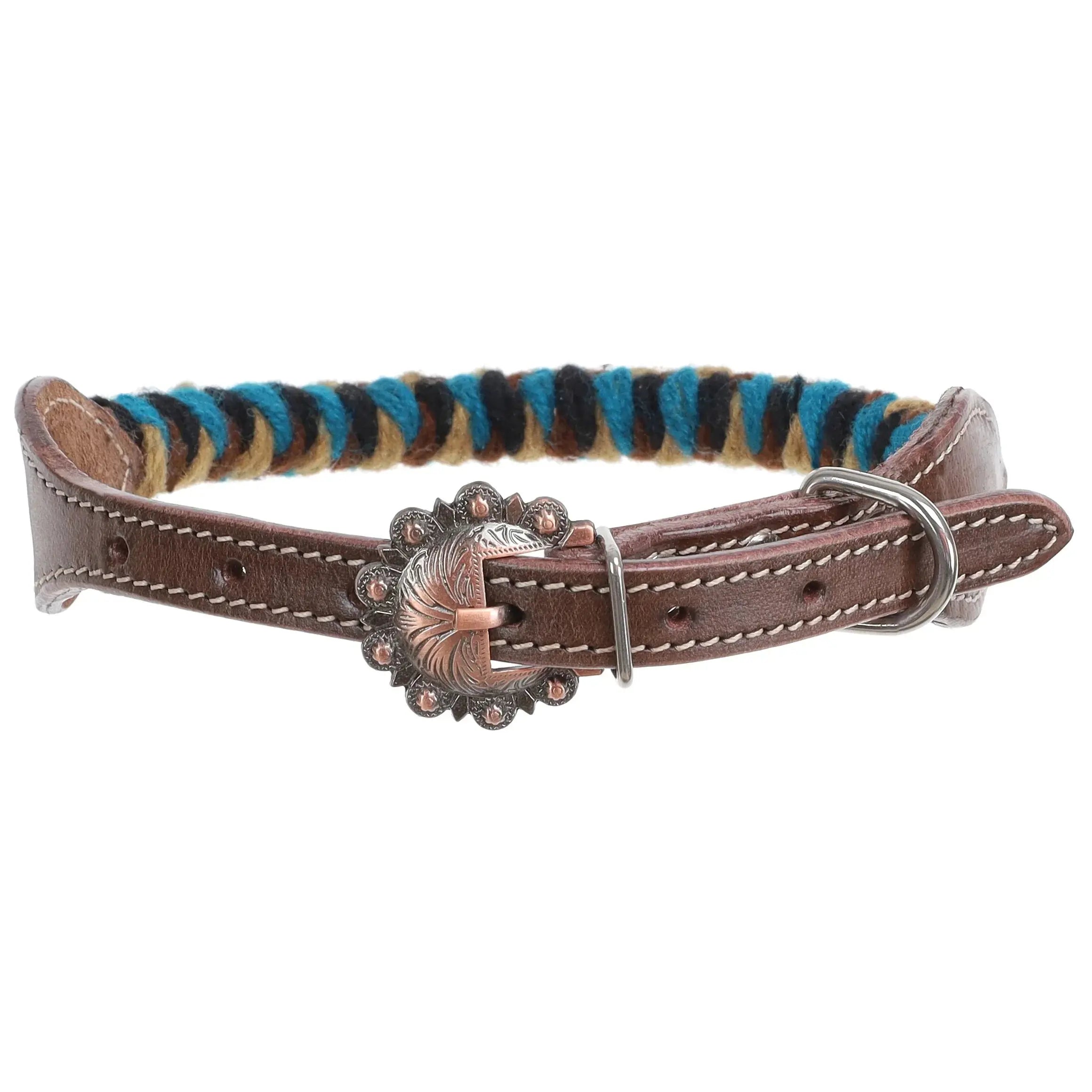 Desert Dawn Wool Dog Collar Dog