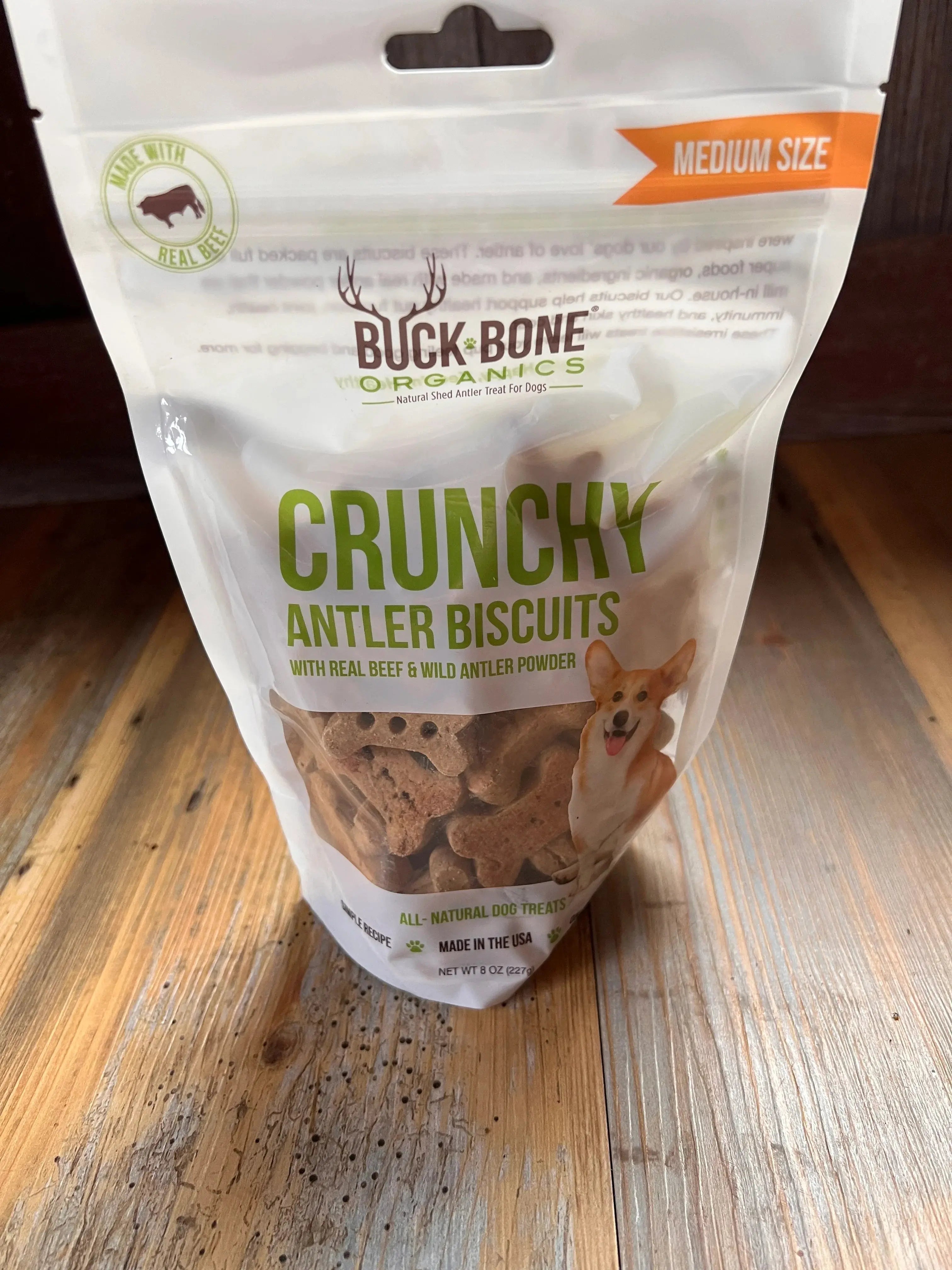 Buck Bone Organics- Organic Antler Biscuits Dog