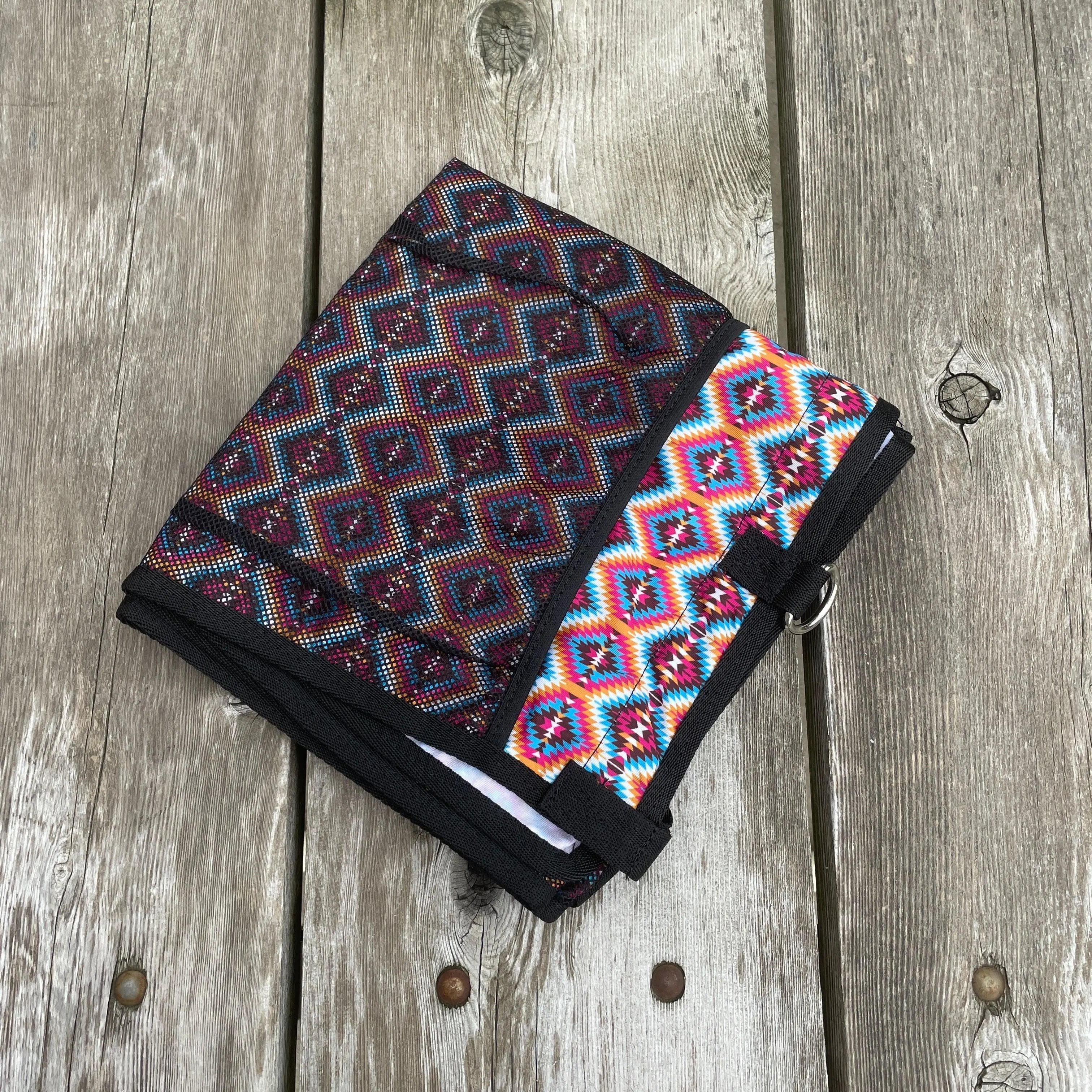 Bright Pink Aztec Hanging Trailer Organizer
