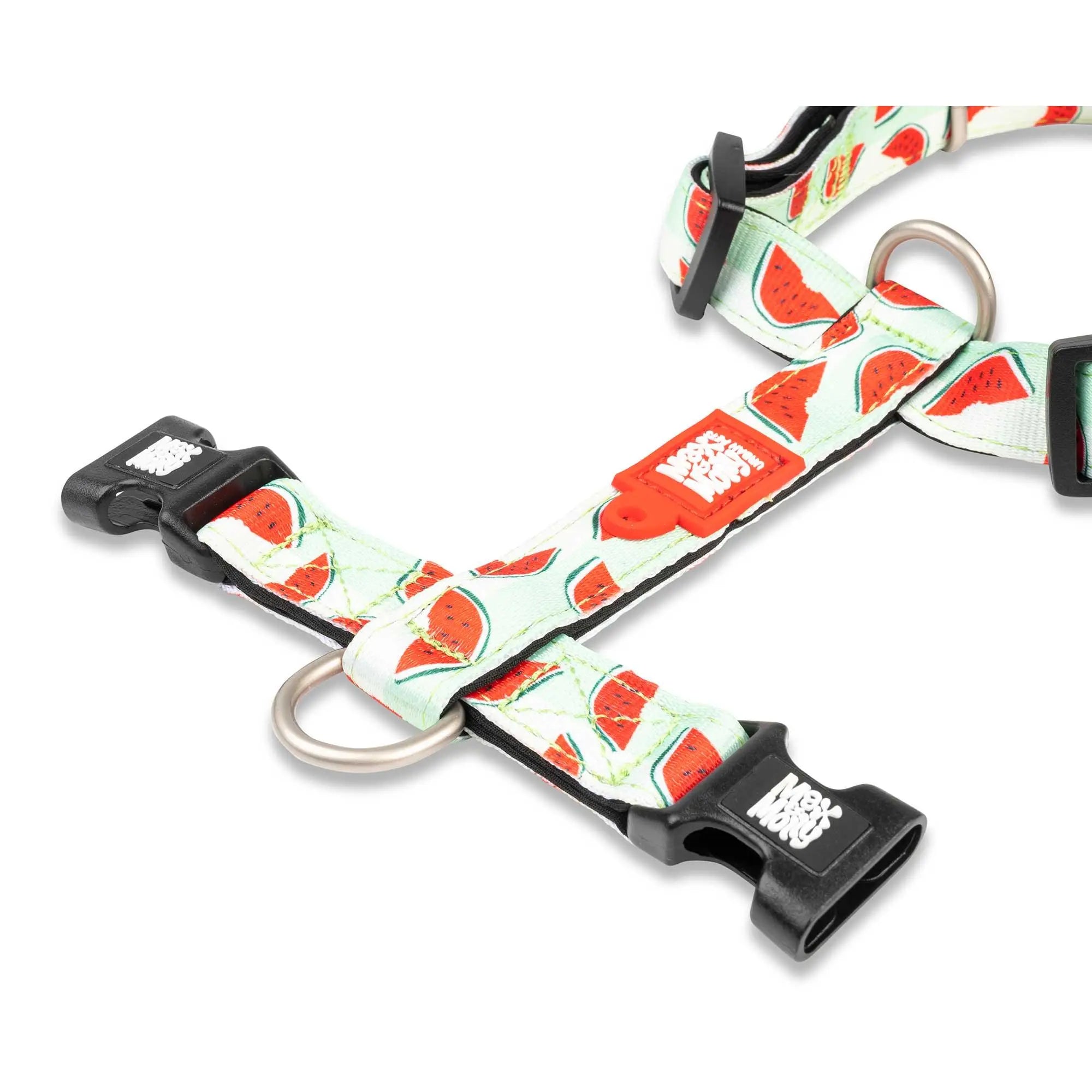 Max and Molly Watermelon Harness Size Large
