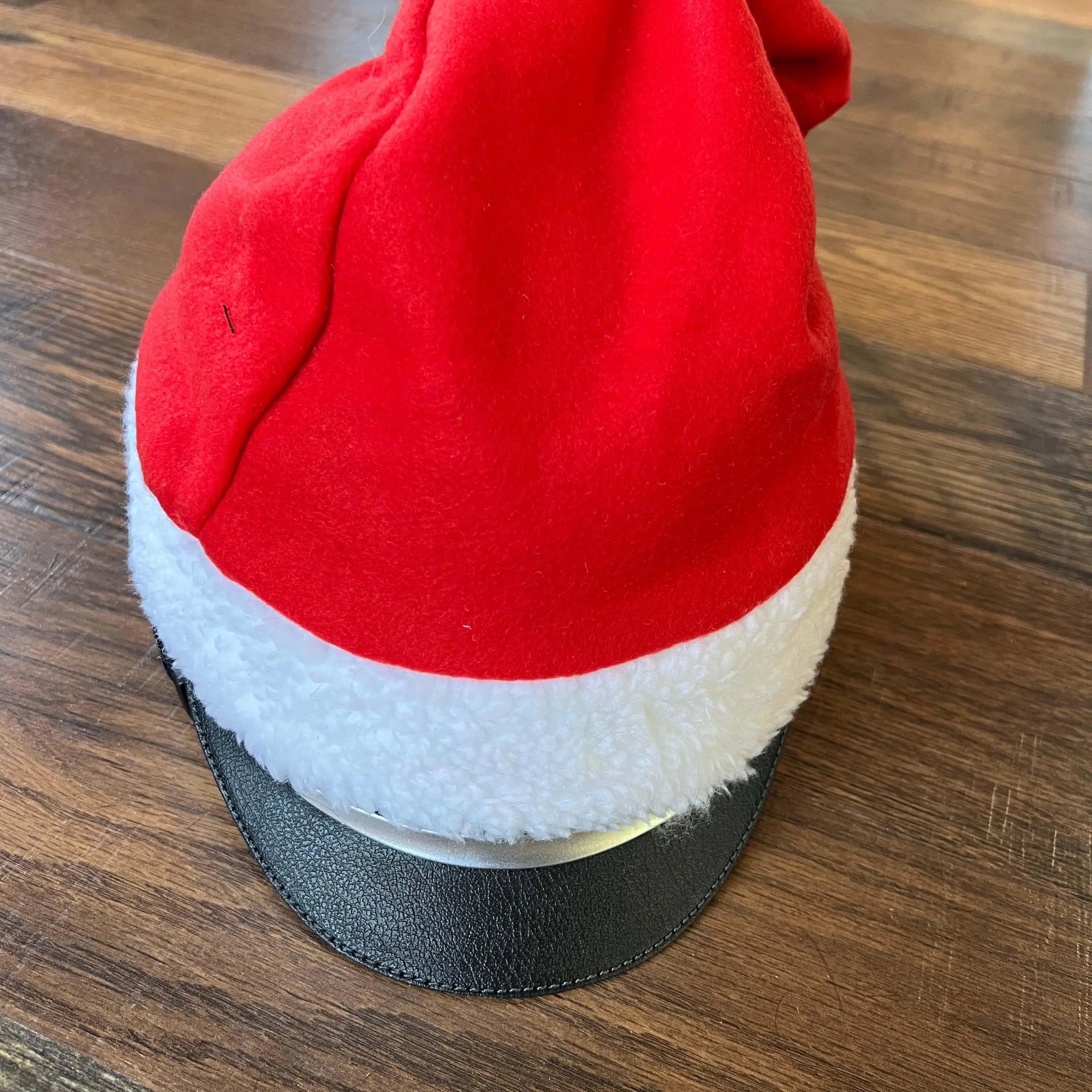 Helmet Sized Santa Hat Horse Tack