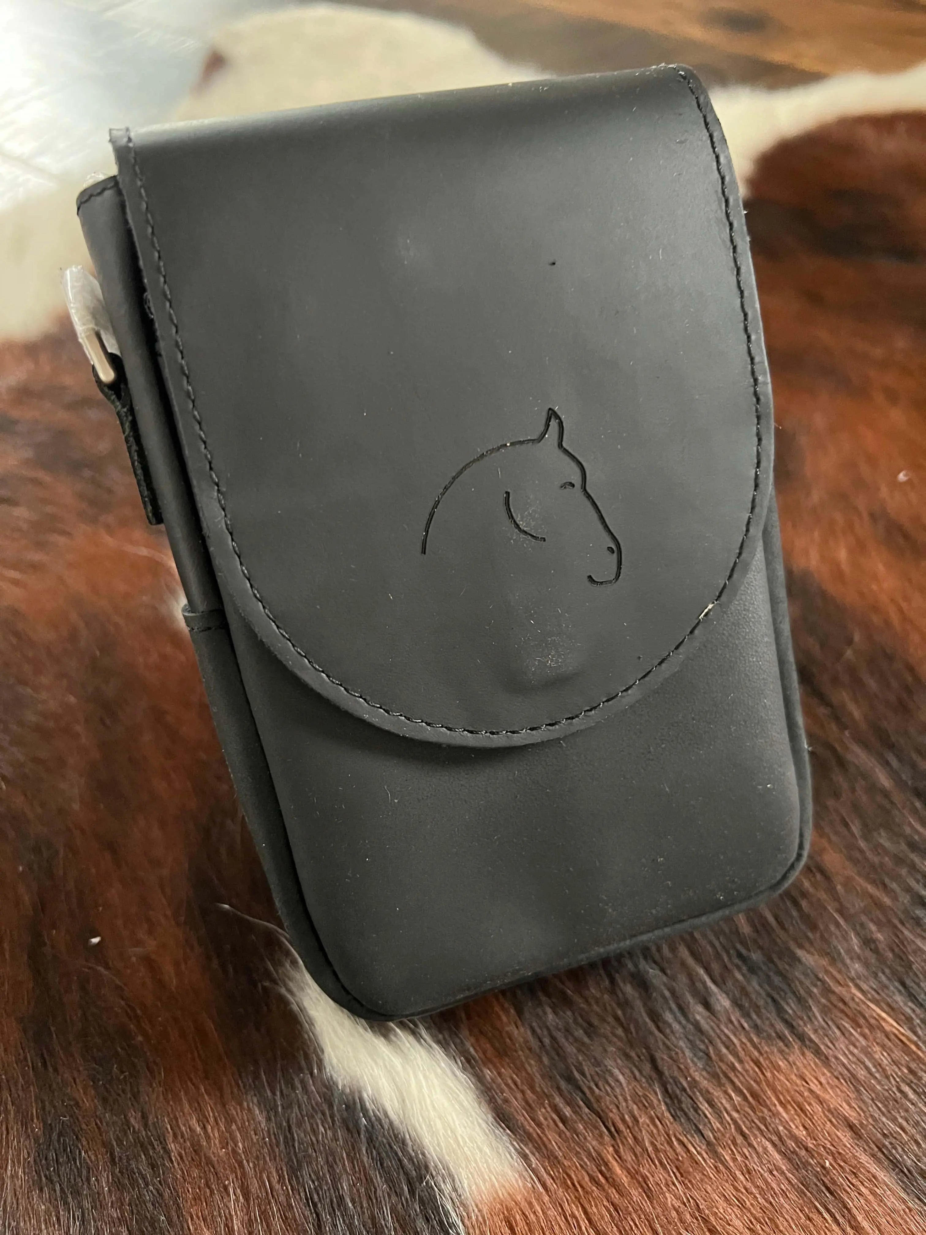 The Horse Holster Leather Black Horse