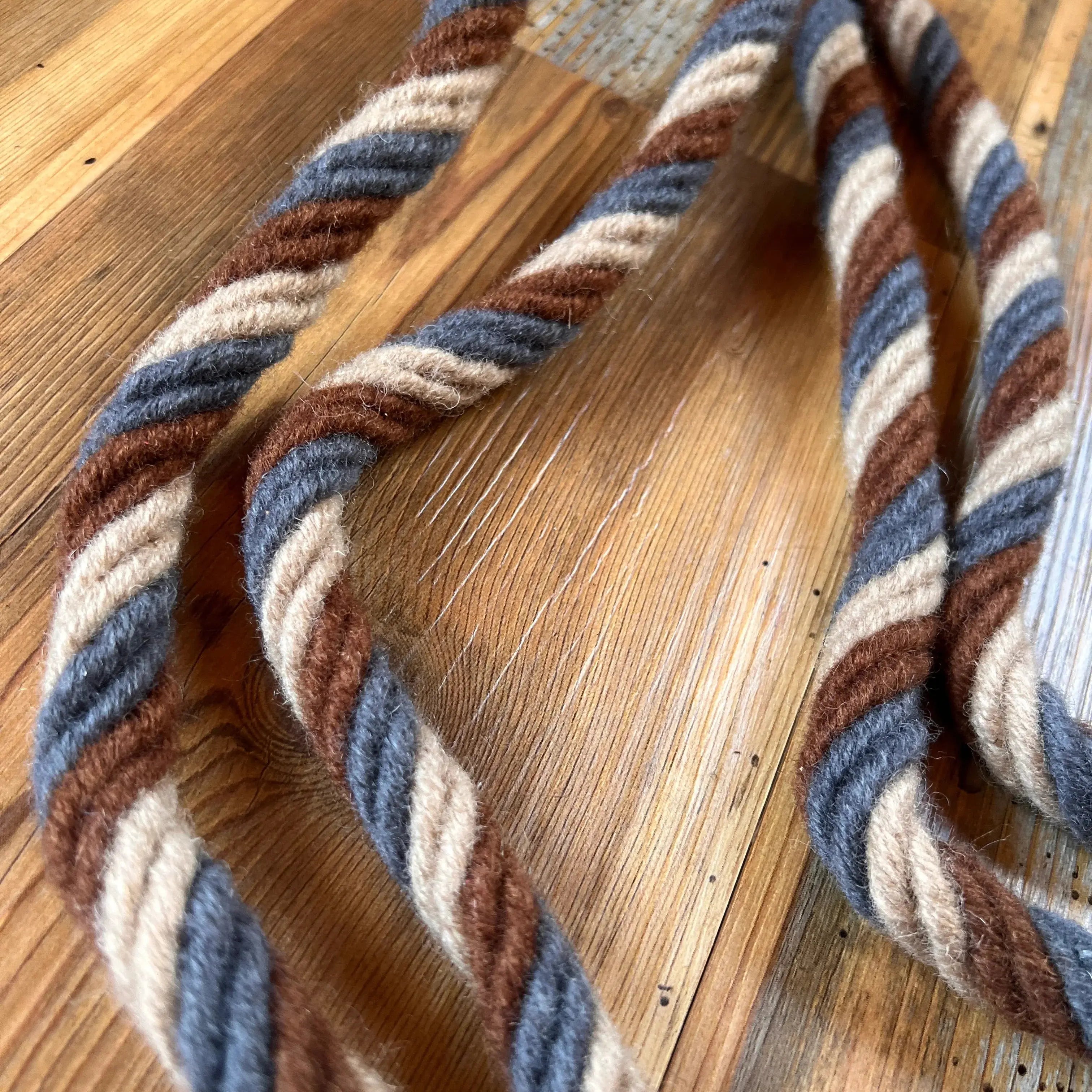 Dust & Denim Mohair Contest Reins - 8 Ft Reins