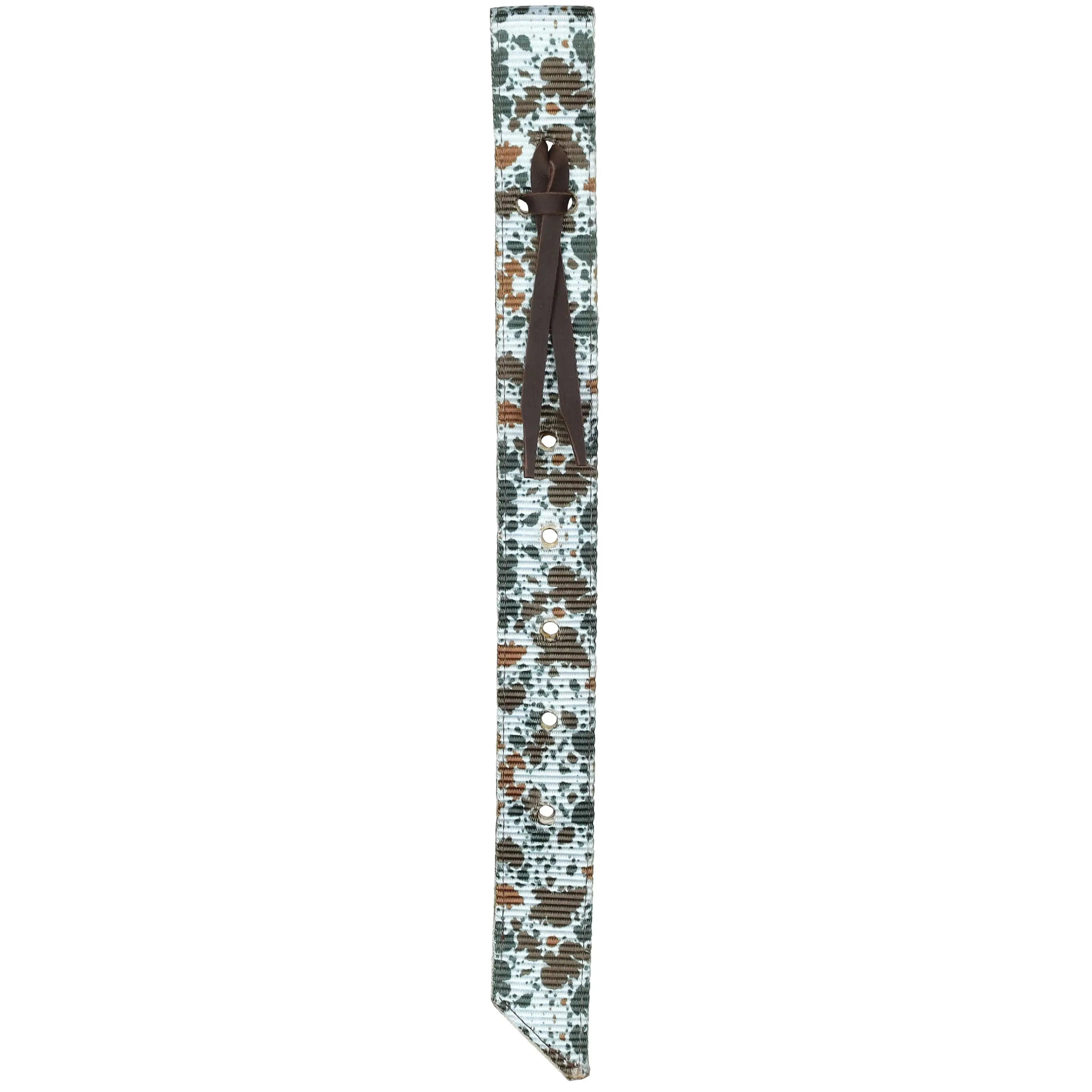 Powder Blue Longhorn Nylon Tie Strap and Off Billet Set billet