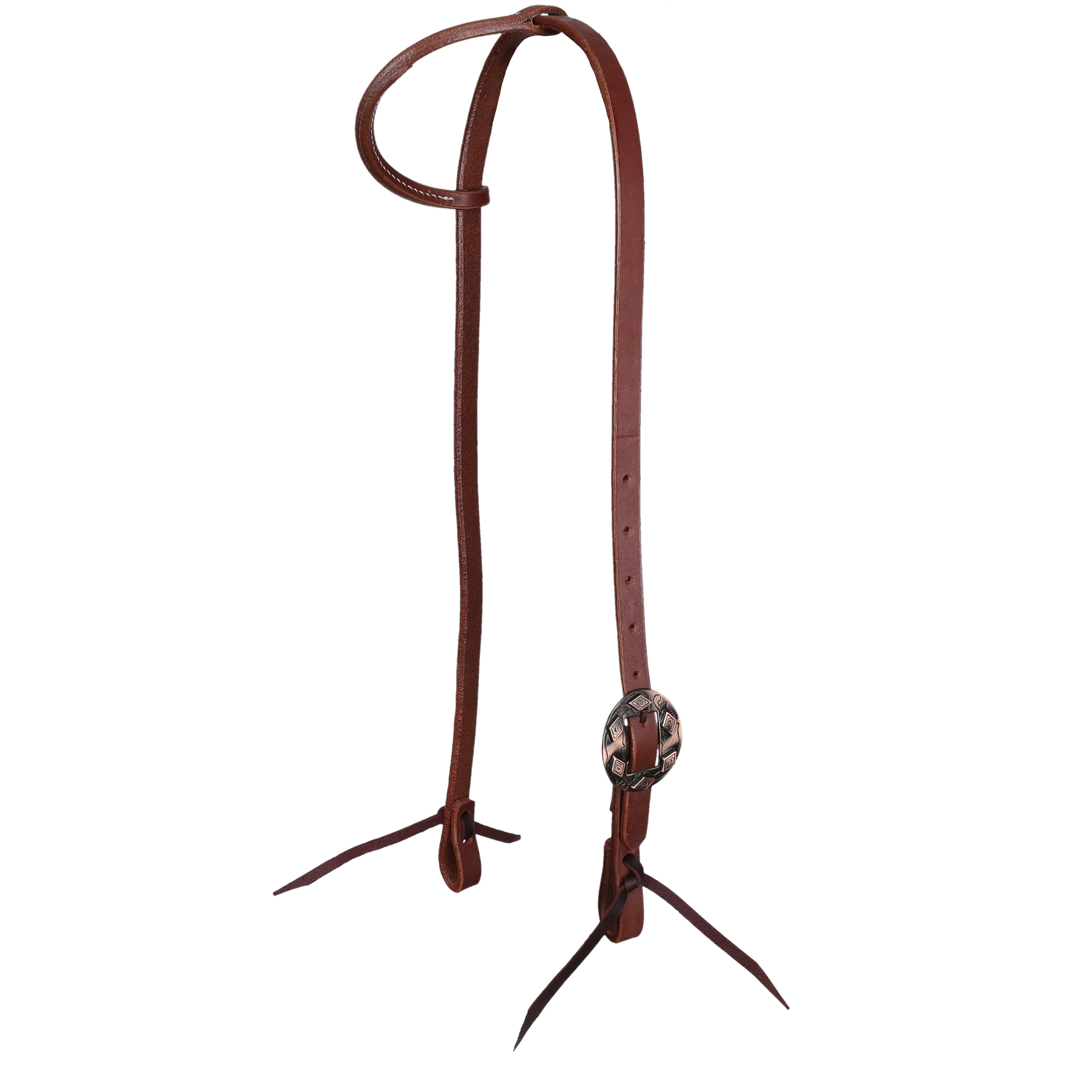 Diamond Argentina Cow Leather One Ear Headstall