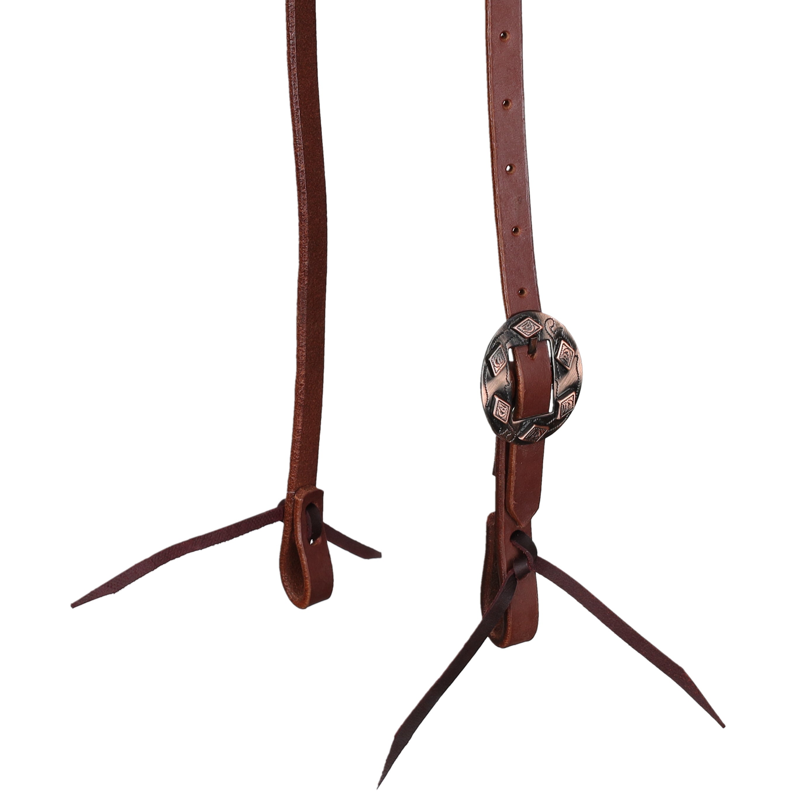 Diamond Argentina Cow Leather One Ear Headstall