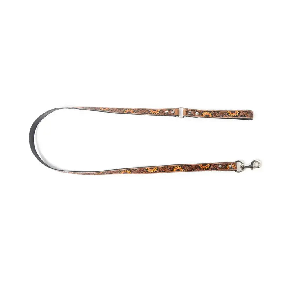 Yellow Sunflower Leash Dog
