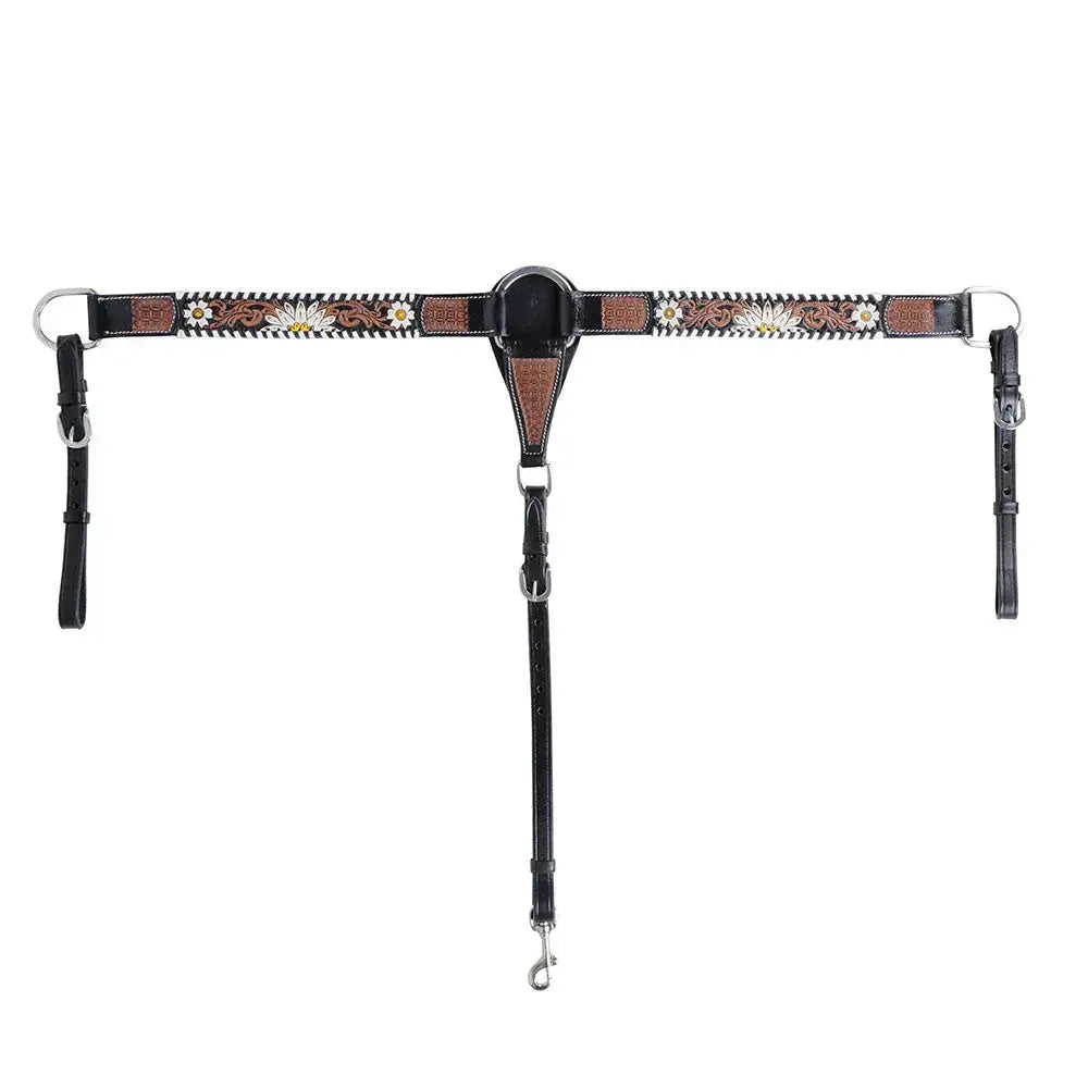FIRM GRIP BREAST COLLAR - Full, Pony, or Cob Horse