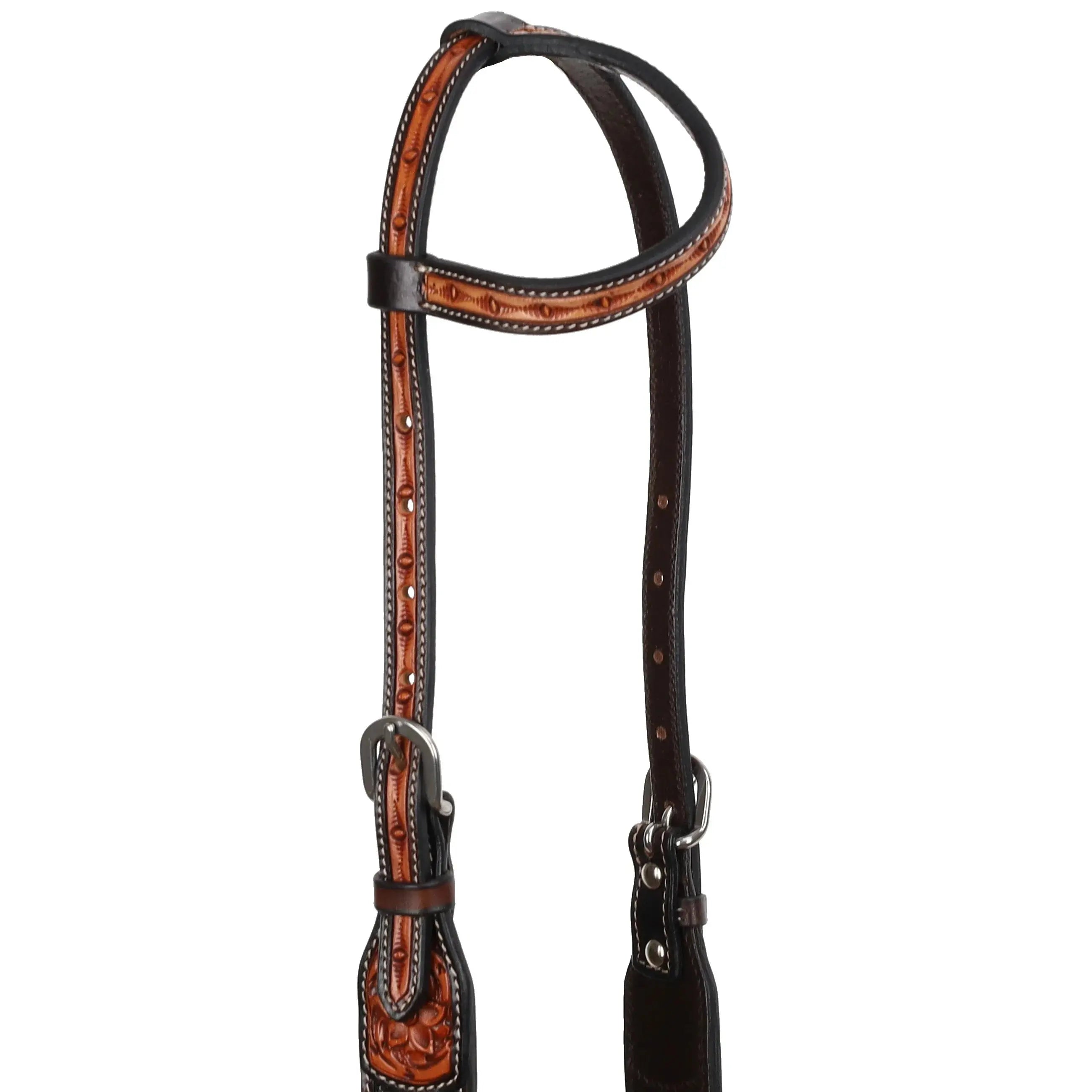 Desert Loom One Ear Headstall close up